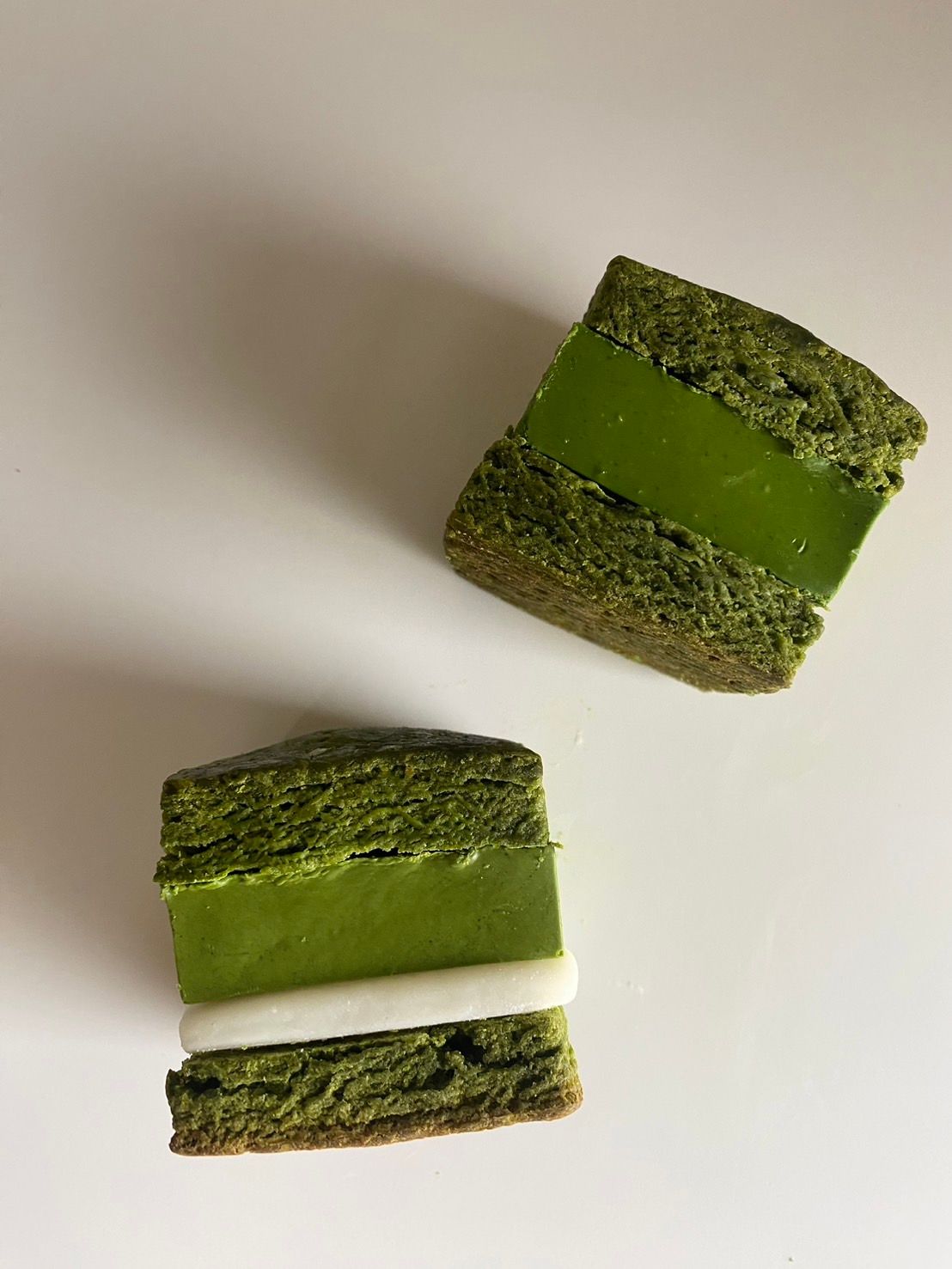 Sep. 久點 抹茶夾心司康特寫